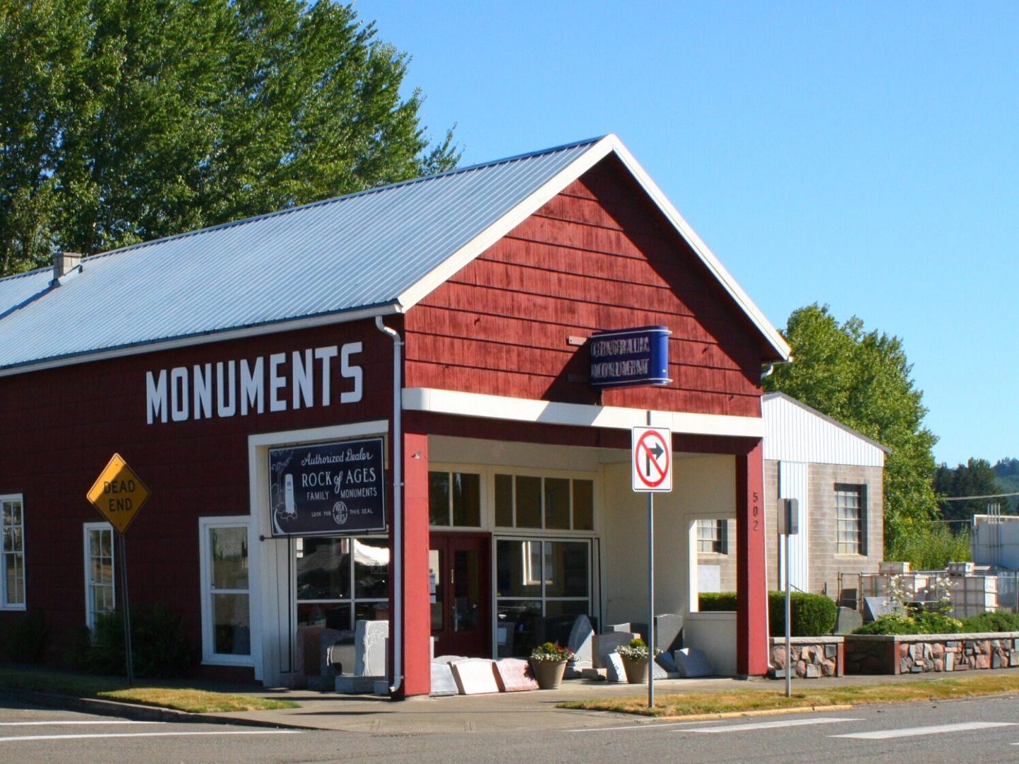 Centralia Monument store front