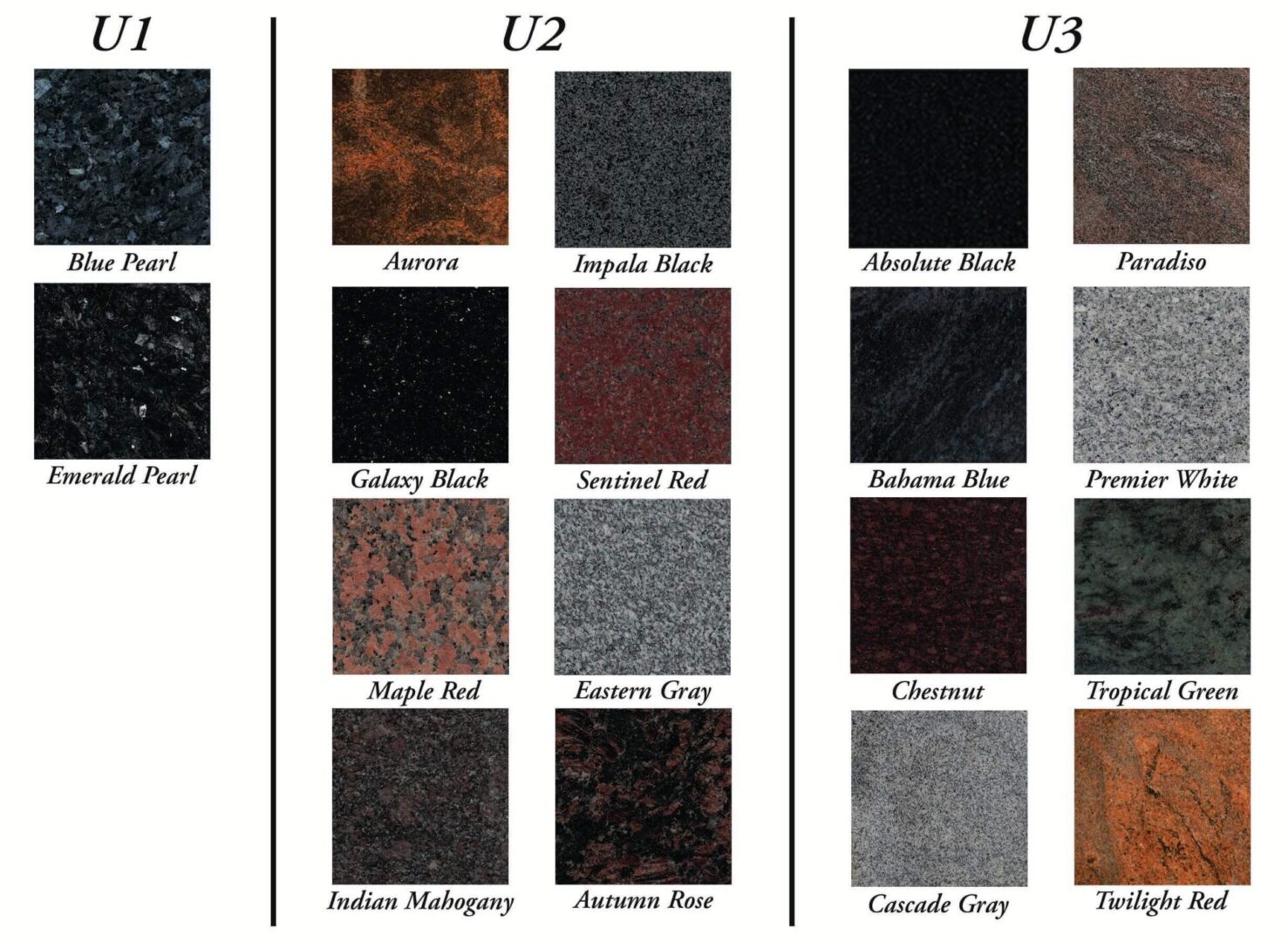 Granite Colors Upright 2020 (1)